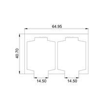 Perfil Doble Corredizo Sistema Chetumal herralum