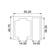 Perfil Fijo Corredizo Para Sistema Chetumal herralum