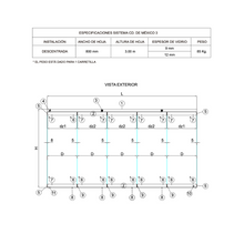 Mexico City III System SKU 1362 