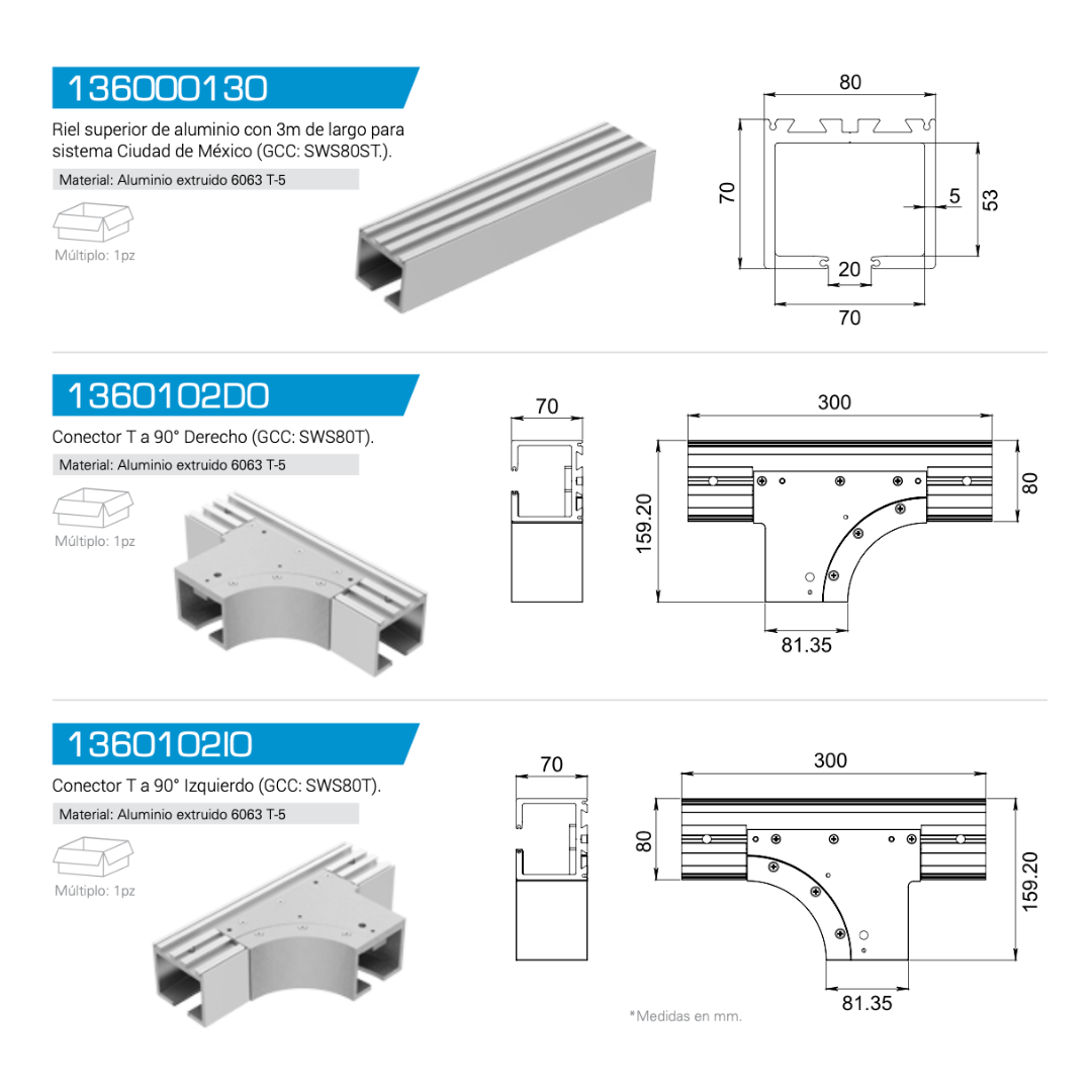 Mexico City System V SKU 1364