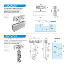 Huatulco Sliding System SKU 1200