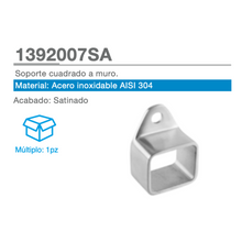 Square Wall Support SKU 1392