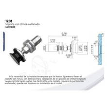 Countersunk Ball Joint Support for Queretaro Spider SKU 1203
