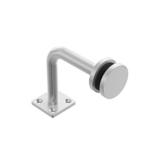 Conector Muro a Vidrio Base Plana herralum