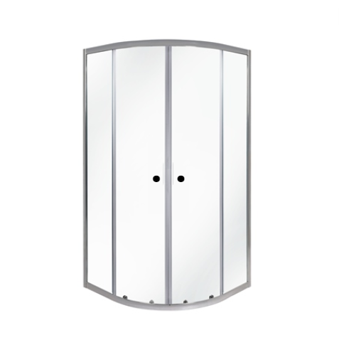 Cancel Para Baño Con Cristal Templado Curvo Herralum
