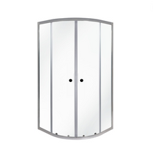 Bathroom Cancel With Curved Tempered Glass Herralum 