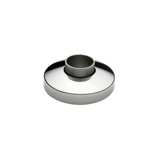 Base con Tapa para Piso a Tubo de Acero Inoxidable Herralum