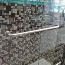 3/4” Tubular Careyes Handle For Tempered Glass from 8 to 12mm SKU 2266