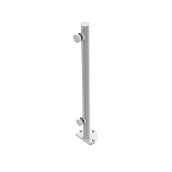 MiniPoste Monterrey De 50cm Satin Para Cristal Templado de 9mm a 12mm