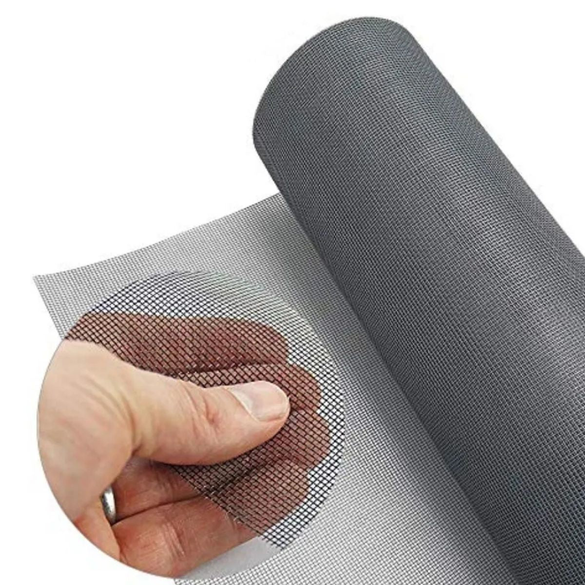 Roll of 10 meters of Herralum 1428 Fiberglass Mosquito Net Fabric