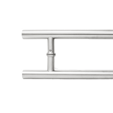 Jaladera interior y exterior para puerta principal tipo H 1 ¼" HERRALUM 2229050SA