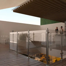 Conector Grapa Para Barandal Con Base Curva Herralum